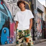 WILD SKATE REX Chłopięce Spodenki Sportowe - obrazek 5