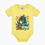 LITTLE DINO, BIG ROAR Niemowlęce body z krótkim rękawem