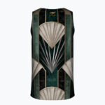 ART DECO SHELL Męski Tank Top Sportowy - obrazek 2
