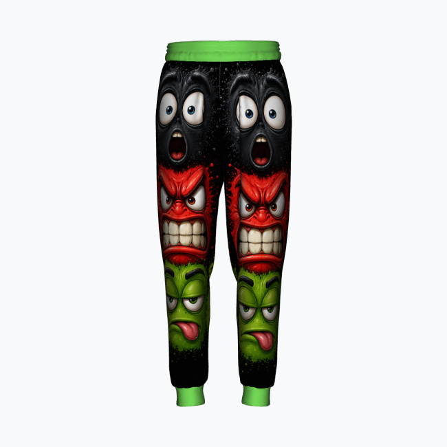 b20d0cd76733c9963d416ed8007e6dfc0199554a.jpg MOOD SWING MONSTERS Spodnie Dresowe Męskie - obrazek 1