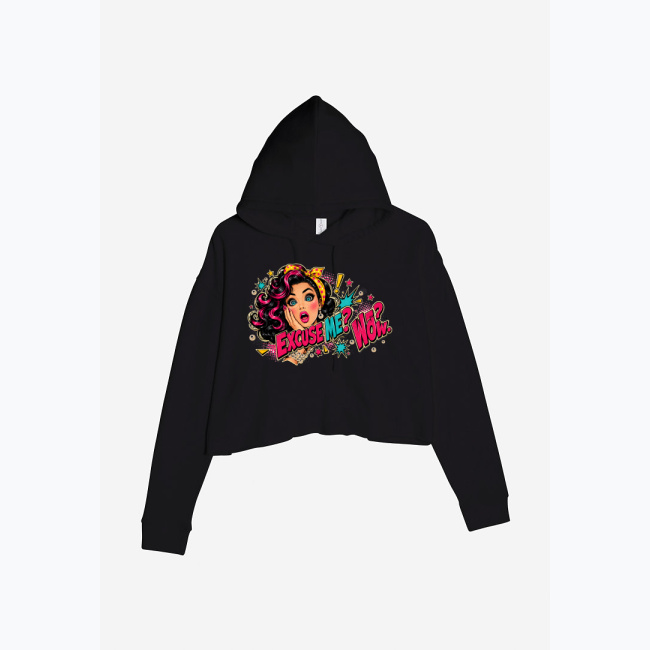 bb36271ad8467ade9502863e8d3a450ea4f6b7a2.jpg SHOCKED GLAM Damska Crop Hoodie - obrazek 1