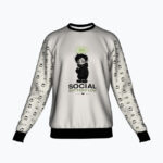 SOCIAL BATTERY VAMPIRE Bluza Unisex