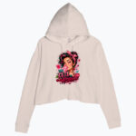 BUBBLEGUM BRAT Damska Crop Hoodie
