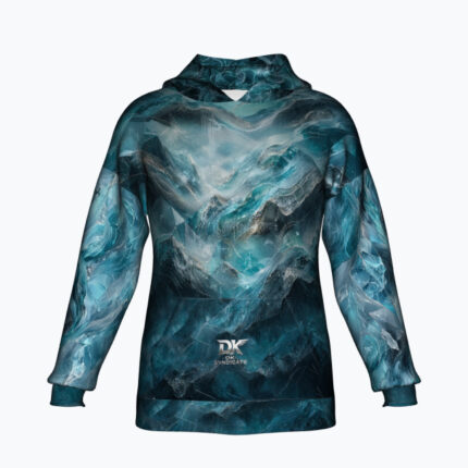 FROSTED TEAL FUTURE Bluza Unisex Oversize