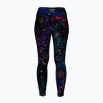 ULTRAVIOLET PETROL AURA Legginsy - obrazek 2