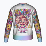 QUEEN OF SILLY FACES Bluza dziewczęca - obrazek 2