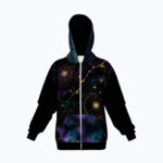 ULTRAVIOLET PETROL AURA  Rozpinana bluza męska