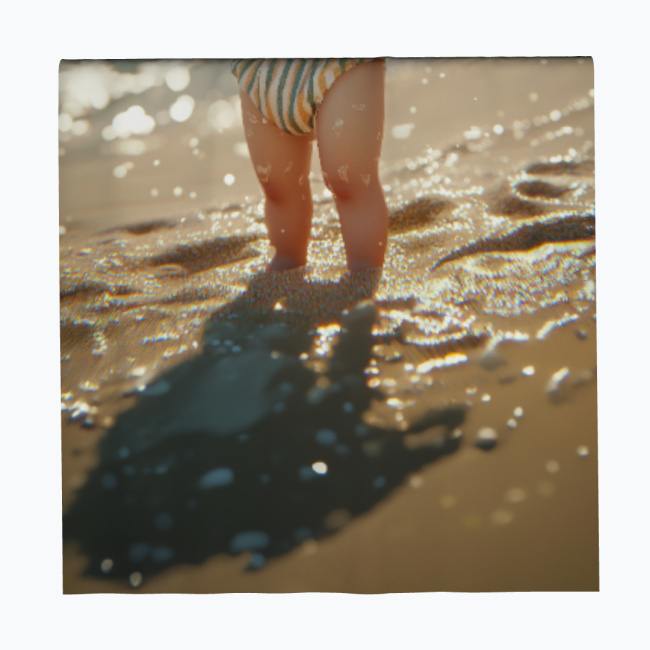 f39ca0534cae30cf95e3f78da9731042ca47a1cd.jpg SEASIDE CHERUB Ręcznik Plażowy - obrazek 1