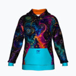 ULTRAVIOLET PETROL AURA Bluza Unisex Oversize