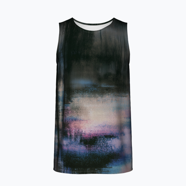 fd43db94df0b023d9fd4b9b1297f186156c84e79.jpg FUZZY SIGNAL STATIC Męski Tank Top Sportowy - obrazek 1