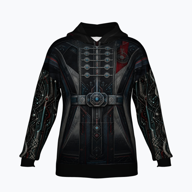 29da0192d36f2856fd231dd344a59b1123211b7b.jpg SPACE COSSACK Bluza Unisex Oversize - obrazek 1