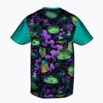 NIGHT SNACK ALIEN Męski T-Shirt Sportowy - obrazek 2