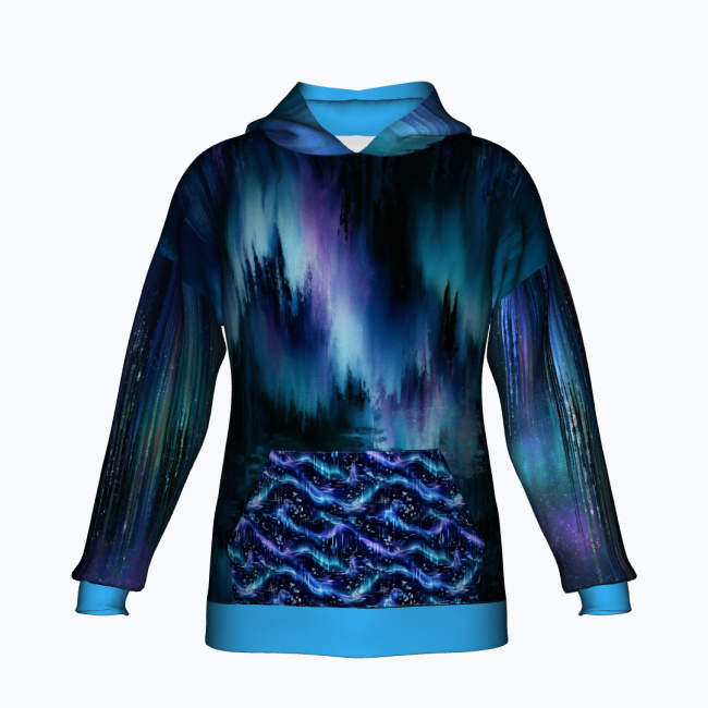 4688e73ce25ed6fa24f28aa33995ef410482aa07.jpg DIGITAL AURORA GLITCH Bluza Unisex Oversize - obrazek 1