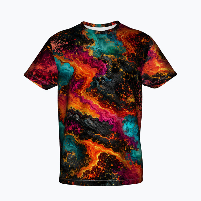 4d690376a5a66df211f443eb3adb1f86f23da334.jpg LAVA LAGOON SPELL Męski T-Shirt Sportowy - obrazek 1