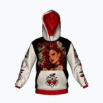 CHERRY TROUBLE Bluza damska z kapturem - Poliester