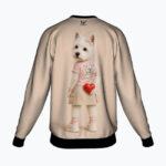 PINK CUPID WESTIE Bluza damska- poliester - obrazek 2