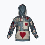 CHARM PATCH DIARY Bluza damska z kapturem