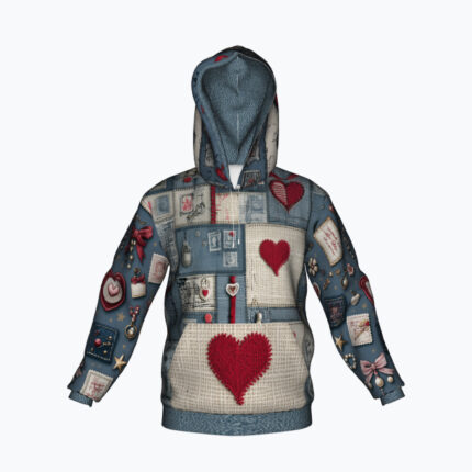 CHARM PATCH DIARY Bluza damska z kapturem