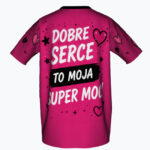 DOBRE SERCE Koszulka dziewczęca Full Print - Bawełna - obrazek 2
