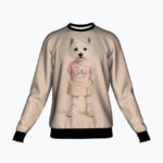 PINK CUPID WESTIE Bluza damska- poliester