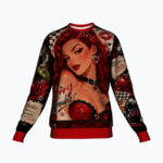 CHERRY TROUBLE Bluza damska - Bawełna