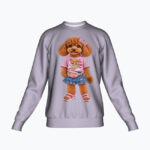 PINKY POODLE Bluza damska - poliester