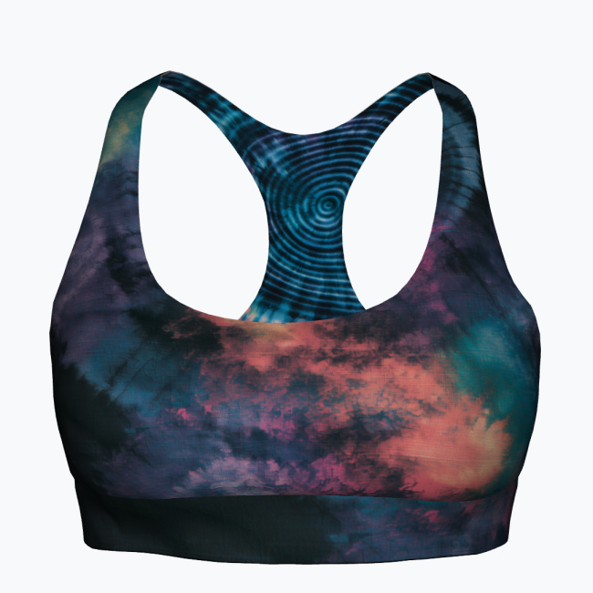 8aa7a0466fd749e221afcf9770a9f26483f4a36d.jpg ACID SHIBORI ORBIT Top sportowy damski - obrazek 1