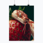 FORBIDDEN SWEETNESS Plakat Pionowy Papier Błyszczący | Rozmiary A1-A4
