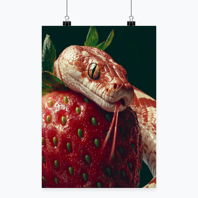 8cf9330ae50cf304019b70b8c781f1d25678c3dd.jpg FORBIDDEN SWEETNESS Plakat Pionowy Papier Błyszczący | Rozmiary A1-A4 - obrazek 1