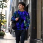 ACID SHIBORI ORBIT Bluza Full Print Unisex - obrazek 5