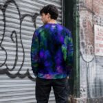 ACID SHIBORI ORBIT Bluza Full Print Unisex - obrazek 7