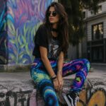 ACID SHIBORI ORBIT Damskie Spodnie Dresowe - obrazek 6
