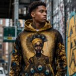 AFRO DIVINITY Bluza Unisex Oversize - obrazek 4