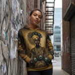 AFRO DIVINITY Bluza Unisex Oversize - obrazek 3
