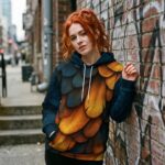 BURNING WINGS Bluza z kapturem Unisex  - Poliester - obrazek 6