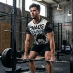 CHAOS TRAINING CLUB Męski T-Shirt Sportowy - obrazek 4