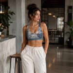 CHARM PATCH DIARY Top sportowy damski - obrazek 3
