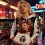 CHERRY TROUBLE Bluza damska z kapturem - Poliester - obrazek 7