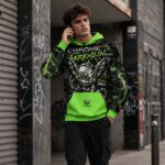 Chrome Gremlin Bluza Unisex Oversize - obrazek 3