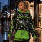 Chrome Gremlin Bluza Unisex Oversize - obrazek 5