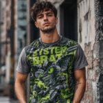 Chrome Gremlin Męski T-Shirt Sportowy - obrazek 5