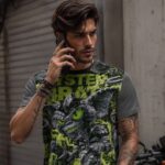 Chrome Gremlin Męski T-Shirt Sportowy - obrazek 3