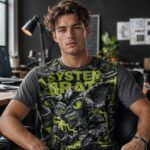 Chrome Gremlin Męski T-Shirt Sportowy - obrazek 8