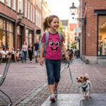 DOBRE SERCE Koszulka dziewczęca Full Print - Bawełna - obrazek 4