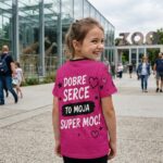 DOBRE SERCE Koszulka dziewczęca Full Print - Bawełna - obrazek 6