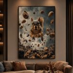 GO NUTS Plakat Pionowy Papier Błyszczący | Rozmiary A1-A4 - obrazek 2