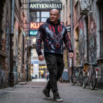 HUSSAR FROM THE FUTURE Bluza męska Oversize - obrazek 3