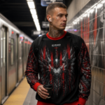 HUSSAR FROM THE FUTURE  Bluza męska - poliester - obrazek 3