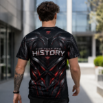 HUSSAR FROM THE FUTURE Męski T-Shirt Sportowy - obrazek 7