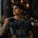 LIMINAL LOST & FOUND Męski T-Shirt Sportowy - obrazek 4